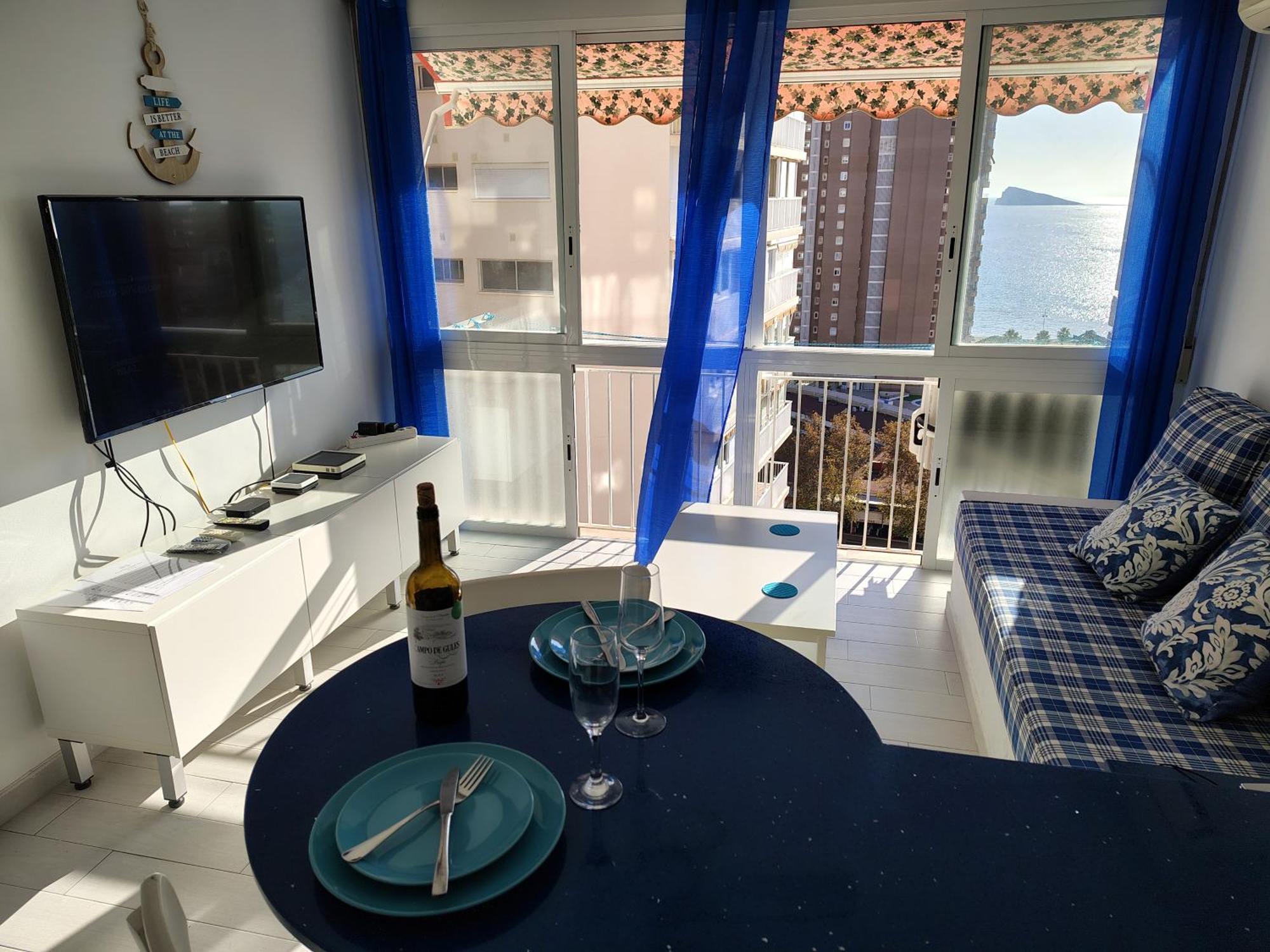 Blue Sky Apartment Бенидорм Экстерьер фото